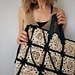 Raffia Meditation Bag pattern 