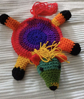 My tester made this colorful guy!