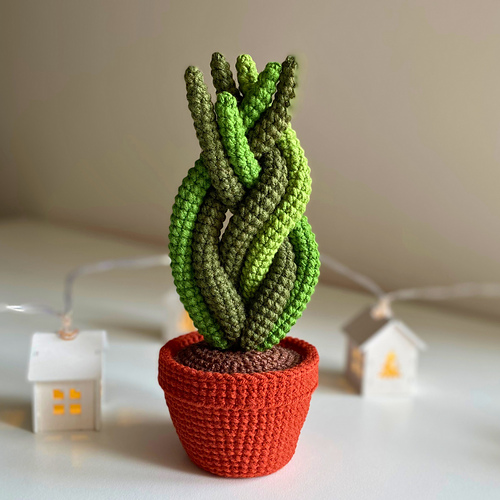 Crochet Sansevieria Cylindrica - Anastasiia Svirina