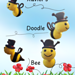 Xavier's Doodle Bee pattern 