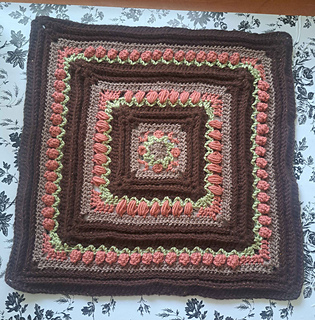 This is one square done in color to show off the different ways you can do it.