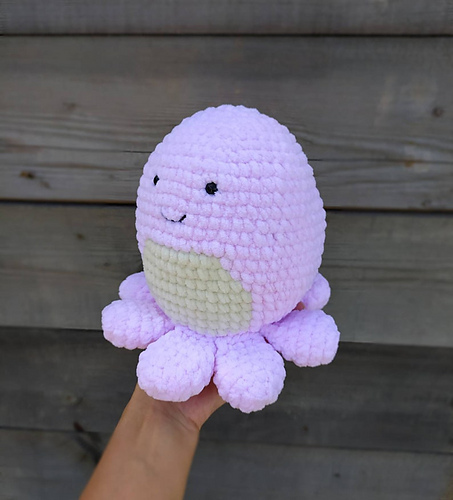 Squishmallow-blekksprut - Diana Skabarova