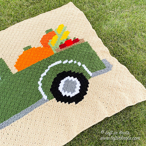 Ravelry Vintage Fall Truck Blanket pattern by Megan Meyer