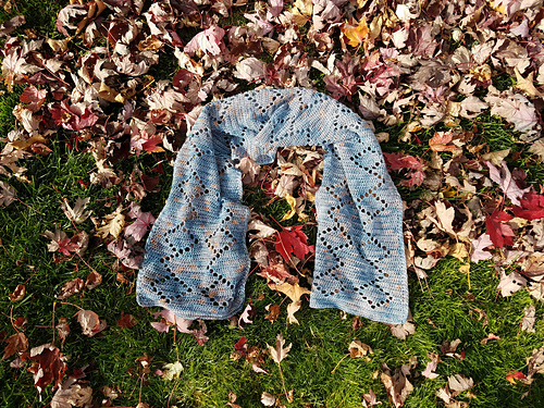 Diamond Love Crochet Scarf/Wrap photo 12