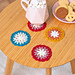 Stay Cosy Coasters pattern 