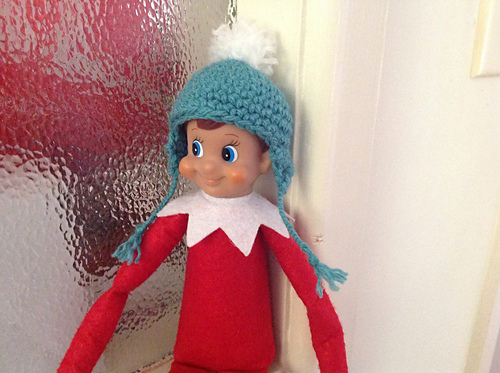 Elf on the Shelf Earflap hat photo 1
