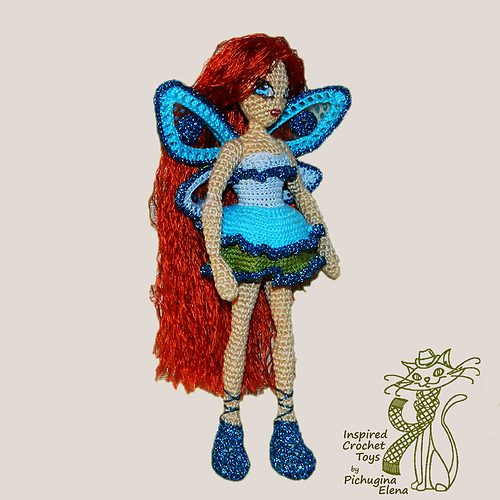 Winx Bloom - InspiredCrochetToys