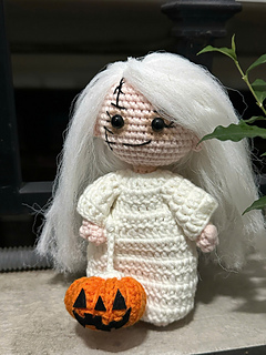 The Spooky-Cute Stitched Ghost Girl