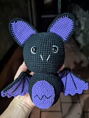 Chubby Purple Bat