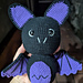 Chubby Purple Bat
