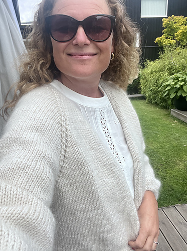 Lines chunky cardigan - Bjørheim