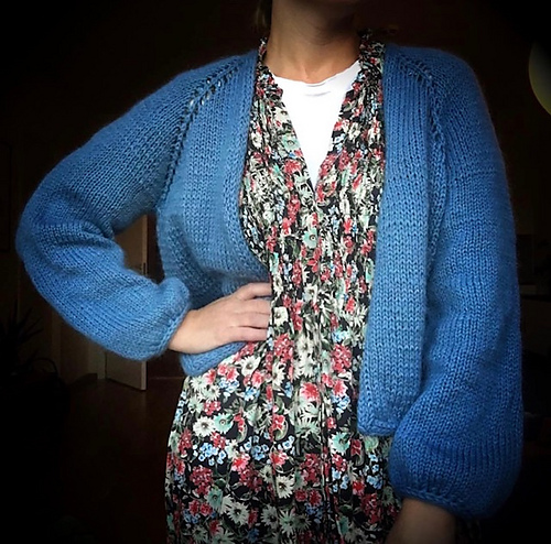 Lines chunky cardigan - Bjørheim