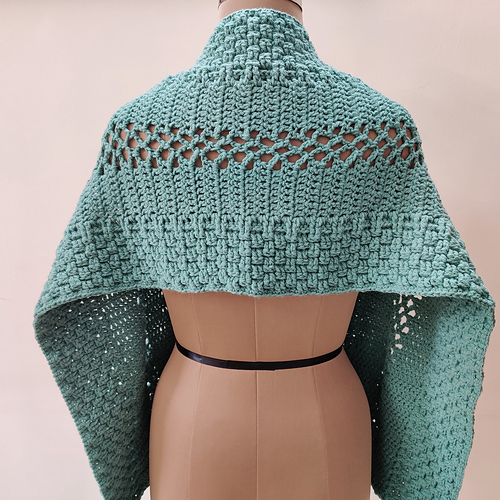 I Love Texture Pocket Shawl photo 5