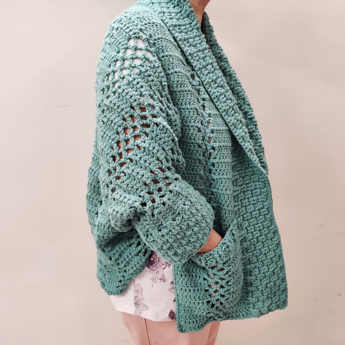 Ravelry: I love Texture Cardigan pattern by Akita Daga