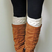 XOXO Cable Boot Cuffs pattern
