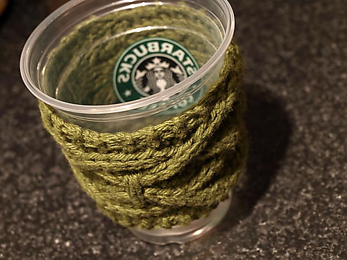 Hermine Cable Cup Cozy Sweater photo 7