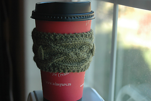 Hermine Cable Cup Cozy Sweater photo 5