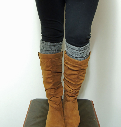Grace Cable Boot Cuffs photo 3