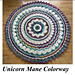 Round About Blanket pattern