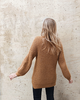 Ravelry: The Fisherman's Rib Sweater pattern by Lia Lykke