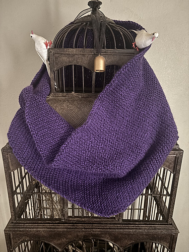 Simple Oblong Triangle Shawl
