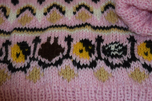 Ganni-inspirert multicolor vintergenser - Lisbeth Frederiksen - Elmely Design