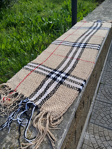 Burberry-inspirert Skjerf - Chiara Camilloni