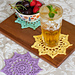 Candy Party Coasters pattern 