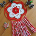 Santa Claus Dream Catcher pattern 