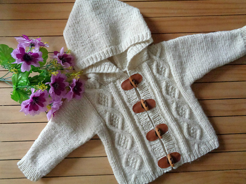Vanilla Baby Hooded Jacket