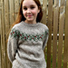 Julekrans genser pattern