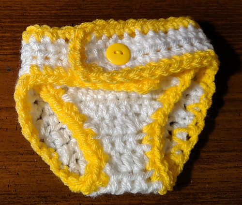 Ravelry: Baby Alive Diaper Cover pattern by Lillian Elmore