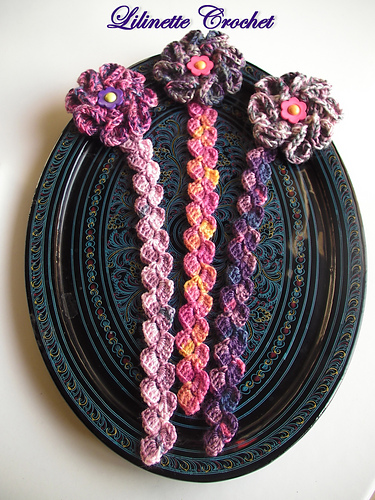 Flower Power Bookmark, Headband or Bracelet photo 7