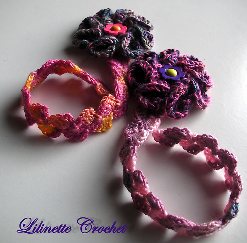 Flower Power Bookmark, Headband or Bracelet photo 4
