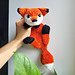 Fox Baby Snuggler pattern 