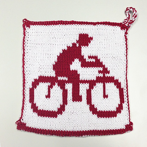 Fahrrad Topflappen - bike Potholder photo 1