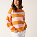 10883 Big Stripe Sweater pattern 