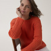 10909 Trumpet Flower Sweater pattern