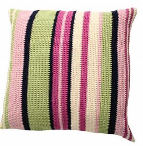 Multi-Striped Cushion Cover photo 1