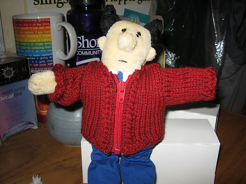 Miniature Mr. Rogers Sweater photo 1