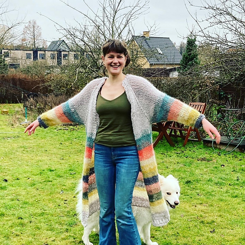 Line Inge's Ravelry: Inge's Coat of many Colours pattern by Line Hansen