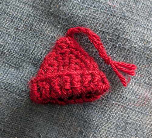 Melt the ICE Mini Crochet Hat Badge