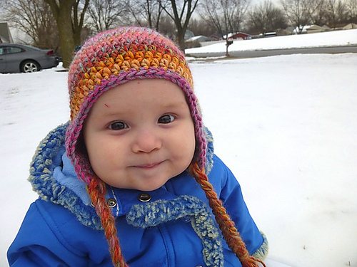 Seamless Earflap Hat photo 3