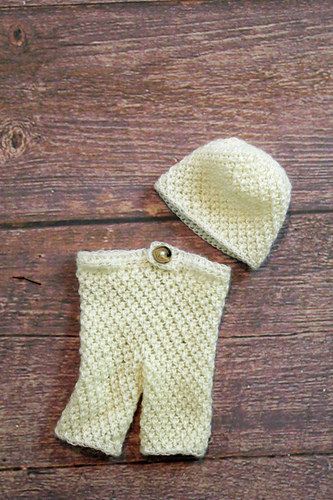 Maxwell in Mohair Beanie and Pants Photography Set photo 3