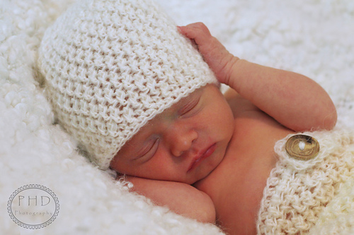 Maxwell in Mohair Beanie and Pants Photography Set photo 2