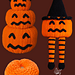 EASY Pumpkin Stack Crochet pattern 