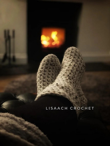 Cozy Slipper Boot Socks photo 1