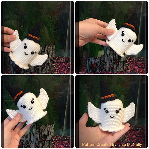 Ravelry: Witchy The Ghosty pattern by Lisa McNally