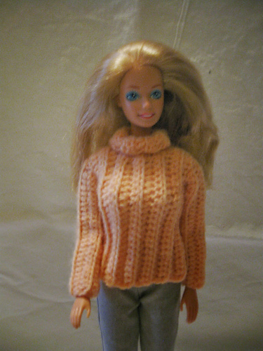Chunky Turtleneck Sweater for Barbie photo 1