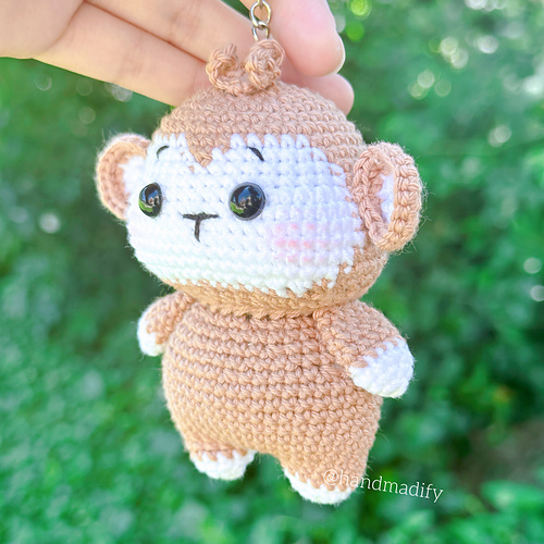 Monkey-Nøkkelring - Trang Minh